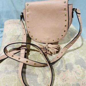 VS dusty rose crossbody purse